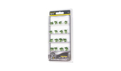 Woodland Scenics FS778 Peel N Place Tufts - Prairie Grass Dark Green 20 pcs