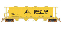 Rapido Trains Inc 1270211 HO 3800 Cu Ft Cylindrical Hopper Alcan Chemical Products UNPX #121412