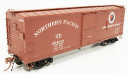 Rapido Trains Inc HO 130020-4 NP 10000 Series 40' Boxcar Northern Pacific 1956 'Company Service' Scheme NP #203800