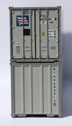 Jacksonville Terminal Company N 405656 40' Standard Height 8'6 Smooth-Side Containers NYK 'Flag & Initials' 2-Pack