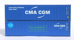 Jacksonville Terminal Company N 405089M 40' High Cube Container CMA CGM 'Mix Pack C' 2-Pack