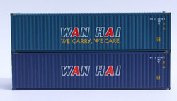 Jacksonville Terminal Company N 405054 40' High Cube Container WAN HAI 2-Pack