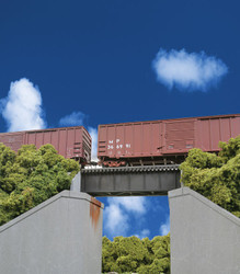 Walthers Cornerstone HO 933-4509 30ft Single-Track Deck Girder Bridge Low Level - Kit