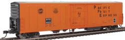 WalthersMainline HO 910-3934 57' Mechanical Reefer Pacific Fruit Express PFE #456525