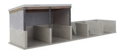 Walthers Cornerstone HO 933-4139 Bulk Material Storage - Kit