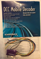 SoundTraxx 852004 MC2H104P9 DCC Mobile Decoder