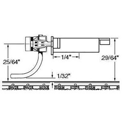 Kadee HO #178 'Scale' #158 Whisker Metal Couplers and 'Scale' Draft Gear boxes Medium 9/32" Centerset Shank - 2 Pair