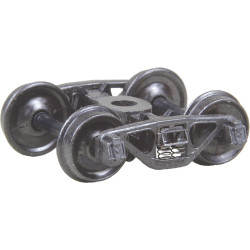Kadee HO #552 ASF Ride Control 50 Ton Self Centering Trucks with 33 inch Smooth Back Wheels Metal Fully Sprung - 1 Pair