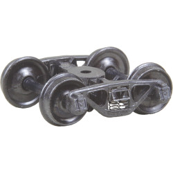 Kadee HO #504 ASF Ride Control 50 Ton Trucks with 33 inch Smooth Back Wheels Metal Fully Sprung - 1 Pair
