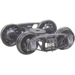 Kadee HO #509 Andrews 1898 Trucks with 33 inch Ribbed Back Wheels Metal Fully Sprung - 1 Pair