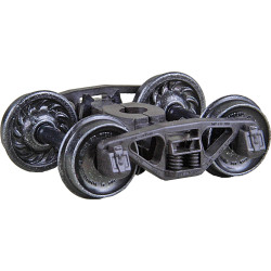 Kadee HO #563 ASF Ride Control 50-Ton Self Centering Trucks with 33 inch Ribbed Back Wheels 'HGC' - 1 Pair