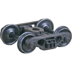 Kadee HO #570 Barber S-2 70-Ton Roller Bearing Self Centering Trucks with 33 inch Smooth Back Wheels 'HGC' - 1 Pair