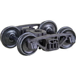 Kadee HO #566 Barber S-2-B 70-Ton Friction Bearing Self Centering Trucks with 33 inch Smooth Back Wheels 'HGC' - 1 Pair