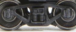 Tangent HO 103 50-Ton ASF Cast Steel Spring Plank Trucks with 33" Semi-Scale Tread 0.088" All-Metal Precision Wheelsets - 1 Pair