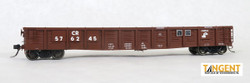 Tangent Scale Models HO 17014-02 PRR/PC Shops G43 Class 52’6” Corrugated Side Gondola Conrail 'G43A Repaint 1980' Mill Gondola CR #576078