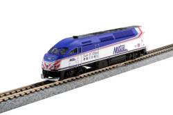 Kato N 106-8701-KB3-LS-DMW Chicago METRA 'State of Illinois' MP36PH with DCC/ESU LokSound V5 and 3 Car Lighted Nippon Sharyo Bi-Level Collector's Set