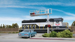 Walthers HO 949-4331 Modern Cantilever Grade Crossing Signal - Single Lane