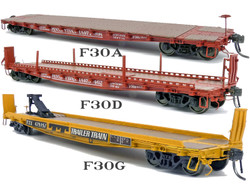 Rapido Trains Inc HO 138006-2 'F30 Class' 50' Flat Car - F30A Lehigh Valley 'Post 1950' LV #10013