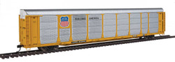 WalthersProto HO 920-101368 Thrall 89' Bi-Level Enclosed Auto Carrier Union Pacific Rack #21360 - TTGX Flatcar #974594