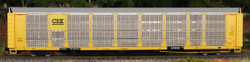 Intermountain N 194108-02 Bi-Level Autorack CSX 'Patch’ on TTGX Flatcar TTGX #979135