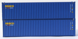 Jacksonville Terminal Company N 405088 40' High Cube Corrugated Side Containers SEACO 2-pack