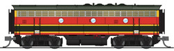 Broadway Limited Imports N 6878 EMD F7B Paragon4 Sound/DC/DCC - Kansas City Southern Freight Belle Scheme KCS #70B