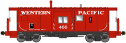 Bluford Shops N 44190 International Car Company Bay Window Caboose Phase IV Western Pacific 'as delivered 1973' WP #466