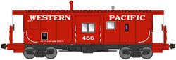 Bluford Shops N 44195 International Car Company Bay Window Caboose Phase IV Western Pacific 'as delivered 1973' WP #475