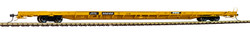 Atlas Master HO 20006113 F89J Flat Car with Deck Risers '2000s yellow' JTTX #602108