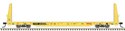 Atlas Trainman HO 20006451 68' Bulkhead Flat Car TTX 'Forward Thinking' TTPX #804309