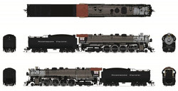 Broadway Limited Imports HO 6962 Northern Pacific A-3 4-8-4 Northern with Paragon4 Sound/DC/DCC & Smoke 'pre-1947 Gray Boiler' NP #2667