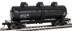 Walthers Mainline HO 910-1125 36' 3-Dome Tank Car ACFX #60