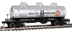 Walthers Mainline HO 910-1134 36' 3-Dome Tank Car Gulf Oil SHPX #60