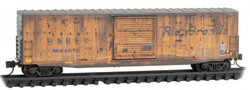 Micro Trains Line N 180 45 370 Single Door Boxcar Weathered April Fools Car Denver & Rio Grande Western D&RGW #64073