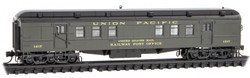Micro Trains Line N 140 00 420 Heavyweight Passenger Car RPO Union Pacific UP #1217
