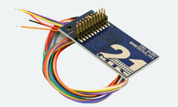 ESU DCC 51957 Adapter board 21MTC for 8 amplified outputs with soldering pads and wires