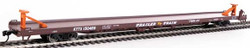 Walthers Mainline HO 910-5728 89' Channel Side Flatcar Trailer-Train ‘1960s Brown Twin 45’ KTTX #150469 