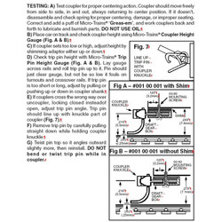 Micro Trains Line N 00110001 (1015-10) Universal Body Mount Couplers Short Shank Bulk Pack – 10  pair