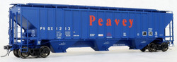 Tangent Scale Models HO 20064-04 Pullman-Standard PS-2CD 4750 Covered Hopper PVGX ‘Peavey Delivery 5-1980’ PVGX #1262