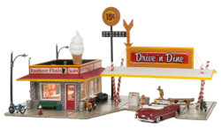 Woodland Scenics BR5029 HO Built Up Drive 'n Dine