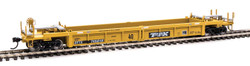 Walthers Mainline HO 910-8402 Thrall Rebuilt 40' Well Car Trailer-Train TTX 'Speed' Logo DTTX #745818