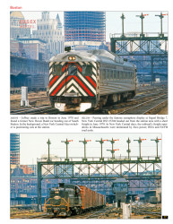 Morning Sun Books 1748 Trackside Around New England 1967 - 2020 with Jeremy and Jeffrey Plant
