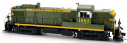 Bowser Executive Line HO 24652 DCC Ready ALCo RS-3 Phase 3 Diesel Locomotive Grand Trunk GT #1862