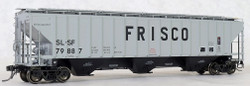 Tangent Scale Models HO 20062-02 Pullman-Standard PS-2CD 4750 Covered Hopper SLSF 'Delivery Gray 6-1977' SL-SF #79866