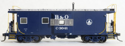 Tangent Scale Models HO 60010-07 International Car Company B&O Class I-18 Steel Bay Window Caboose Baltimore & Ohio 'Original Blue 1968+' B&O #C-3006