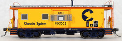 Tangent Scale Models HO 60019-05 International Car Company B&O Class I-18 Steel Bay Window Caboose Chessie System '1982+' B&O #903008