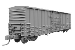 Rapido Trains Inc N 537008 - 656389 PC&F B-100-40 Boxcar 'UP Shield Repaint' SP #656389