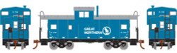 Athearn Roundhouse HO RND1345 Wide Vision Caboose Great Northern #X-114