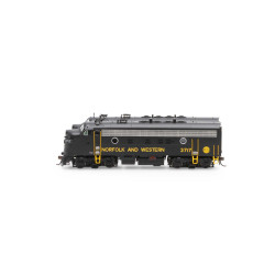 Athearn Genesis HO ATHG19567 DCC/Sound EMD F7A/A Set Norfolk & Western 'Freight' N&W #3697/#3717