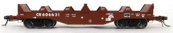 Tangent Scale Models HO 27013-05 PRR Samuel Rea Shops G41A Coil Car ‘G41A Repaint 1997‘ without Hoods Conrail CR #606628